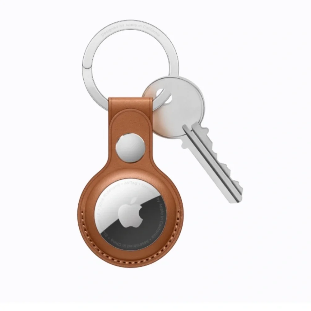 Apple AirTags Leather AirTag Case